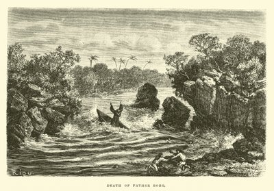 Death of Father Bobo by Edouard Riou